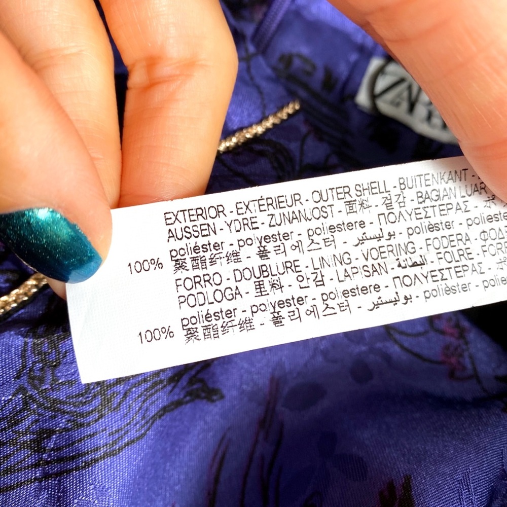 Zara Purple Maxi Skirt - Picture 11 of 13